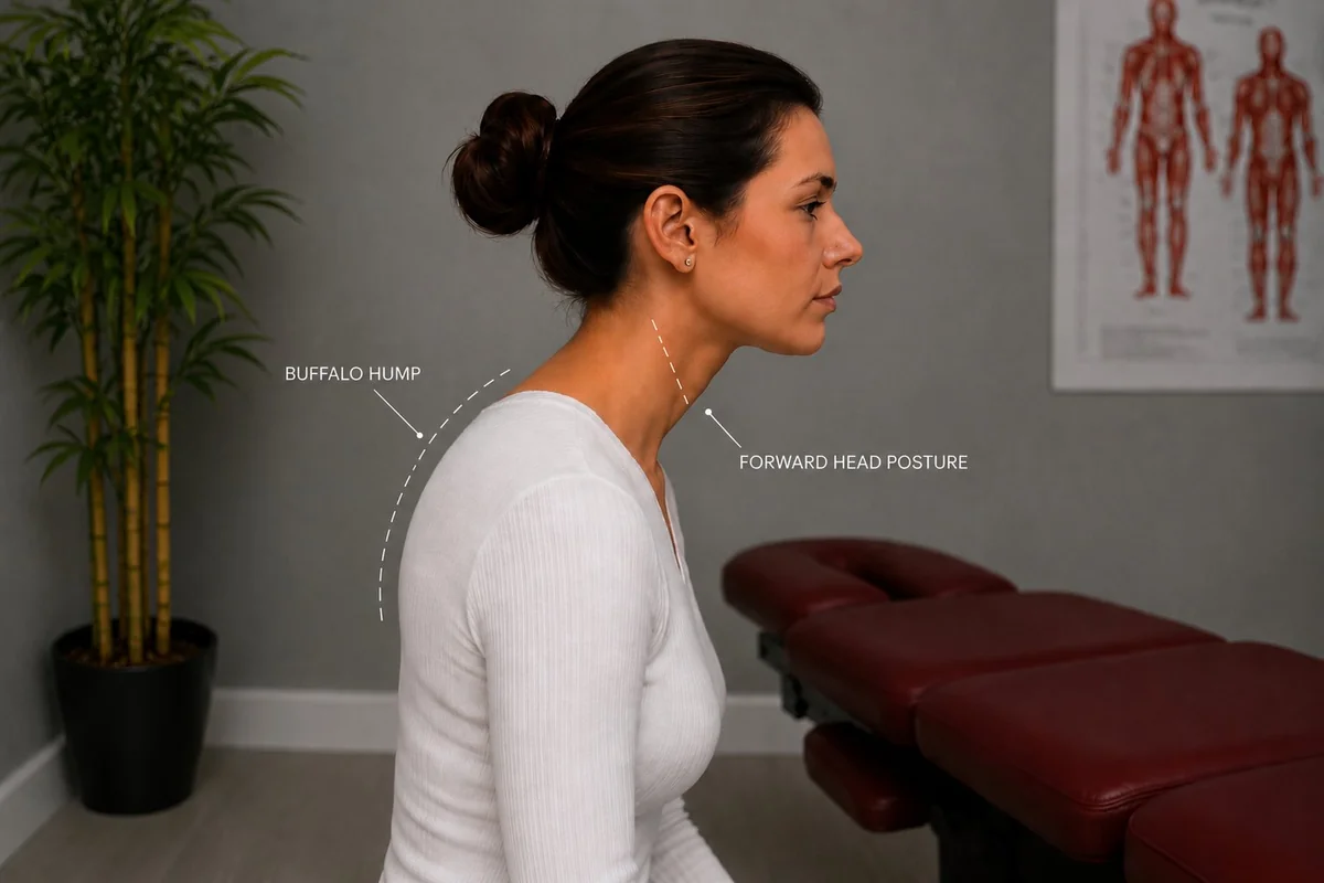 Forward head posture and TMJ